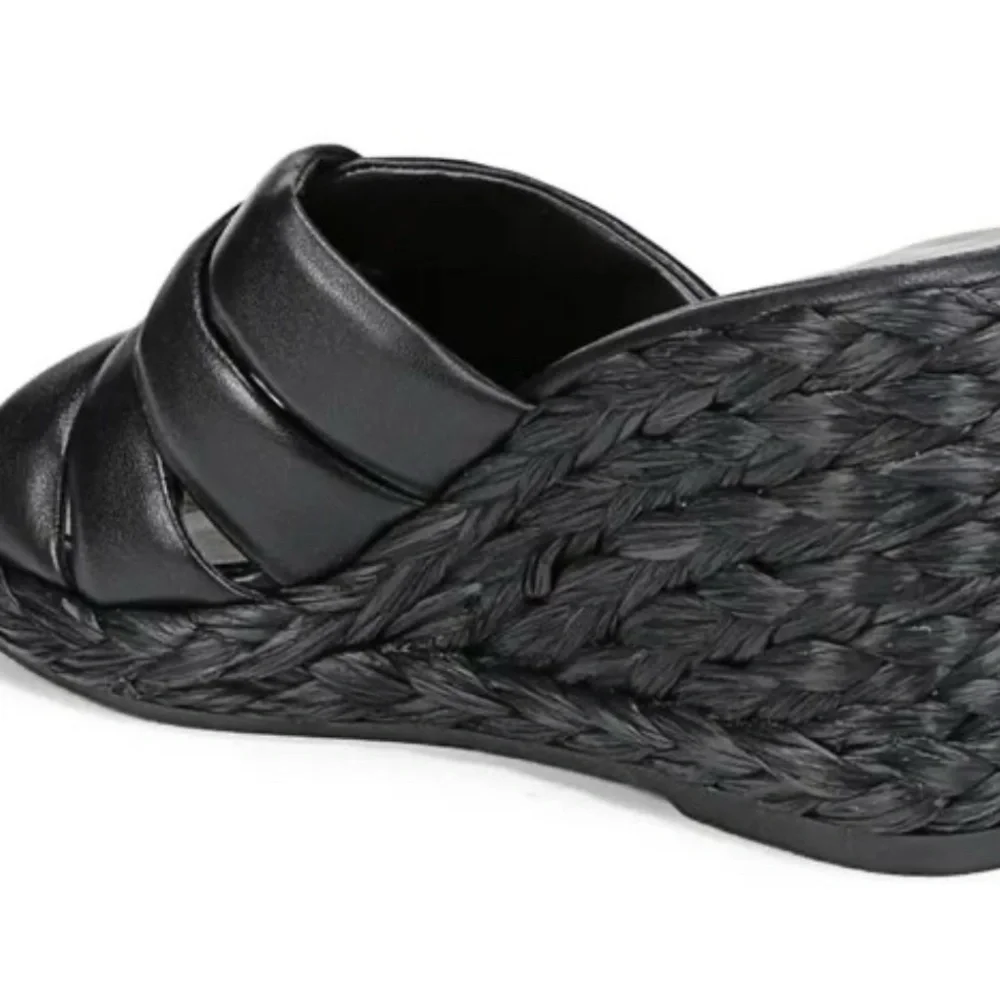 VINCE Gilian Espadrille Wedge Slide Sandal